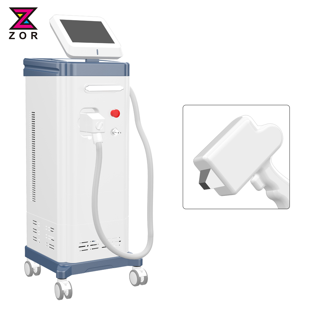 New electrology ipl 755 808 1064 diode laser hair removal machine for woman