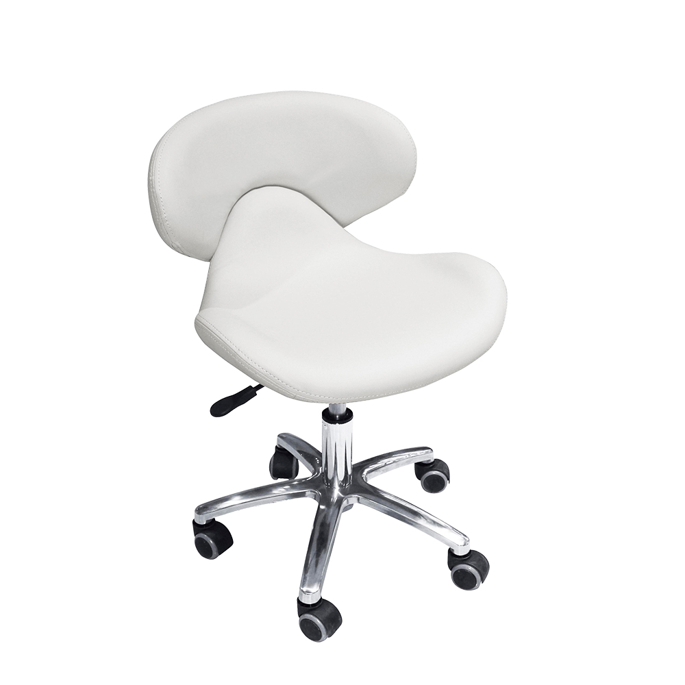 Beauty salon swivel seat adjustable pedicure manicure stools salon stool chair with backrest