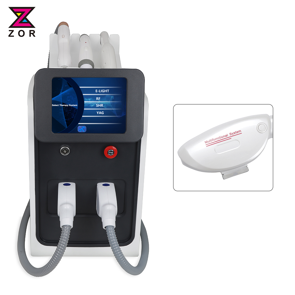 Professional 3 in 1 opt nd yag laser IPL laser hair removal machine