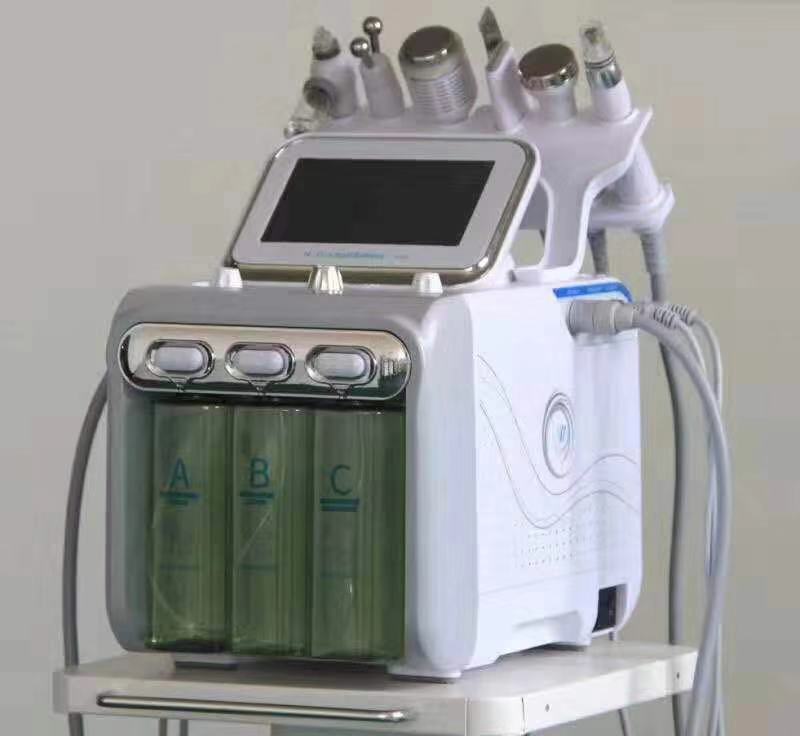 Portable aqua peel microdermabrasion hydra machine H2O2 hidra 7 in 1 hydrodermabrasion facial machine