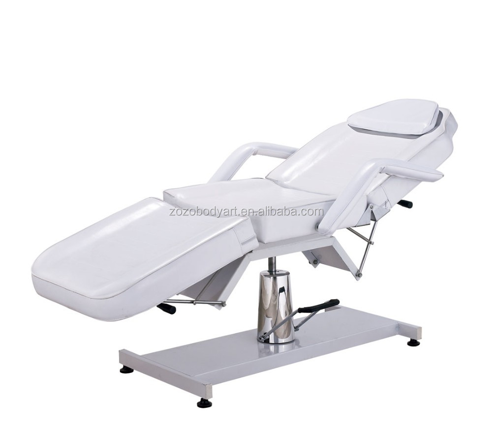 Facial bed massage table/hydraulic facial bed/hydraulic facial bed spa table tattoo salon chair KM-8205