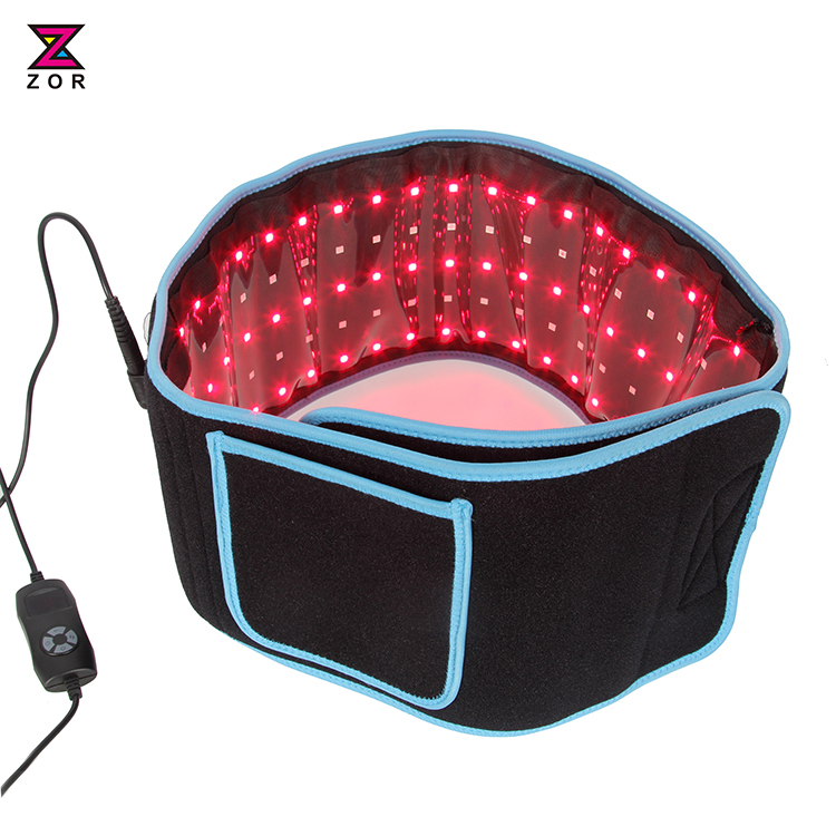 Professional Portable Home Care Physical Therapy Red Light Infrared Belt for Back Pain Knee Recovery